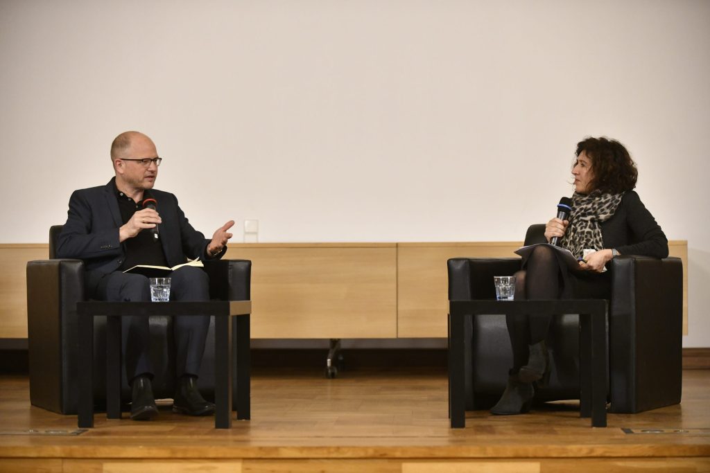 Vogel and Willer in conversation