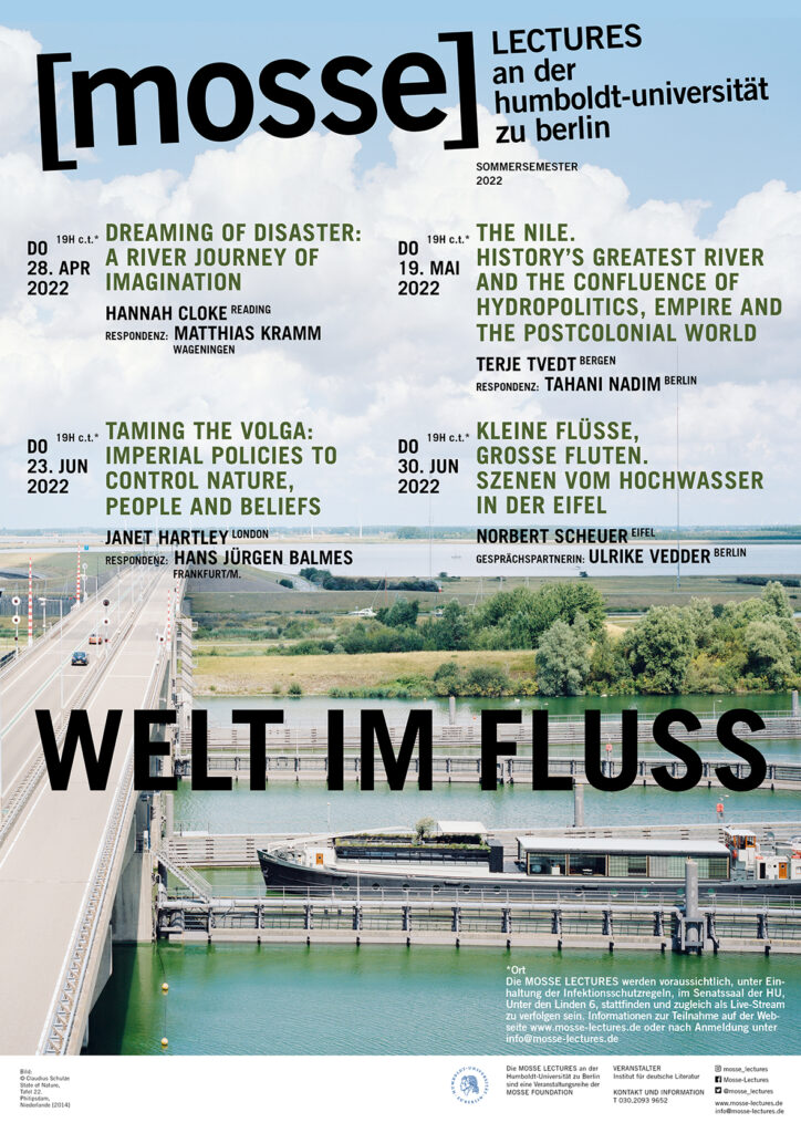 Humboldt University Mosse Lectures summer 2022 poster
