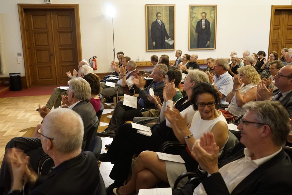 applause from the audience