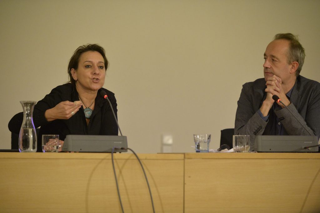 Amirpur in conversation with Weidner