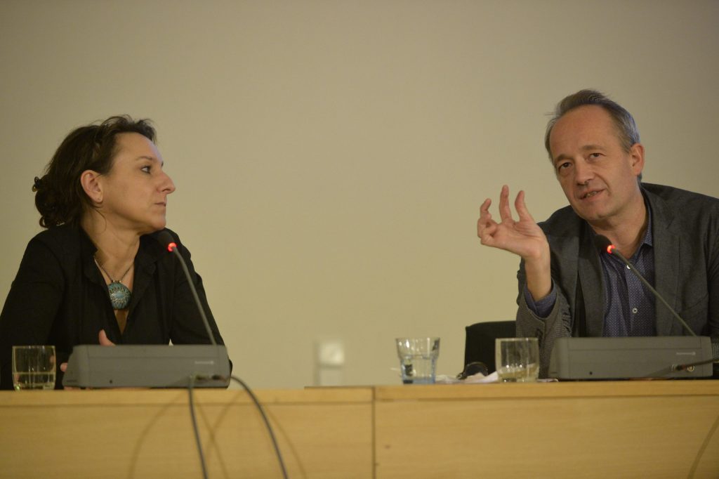 Amirpur in conversation with Weidner