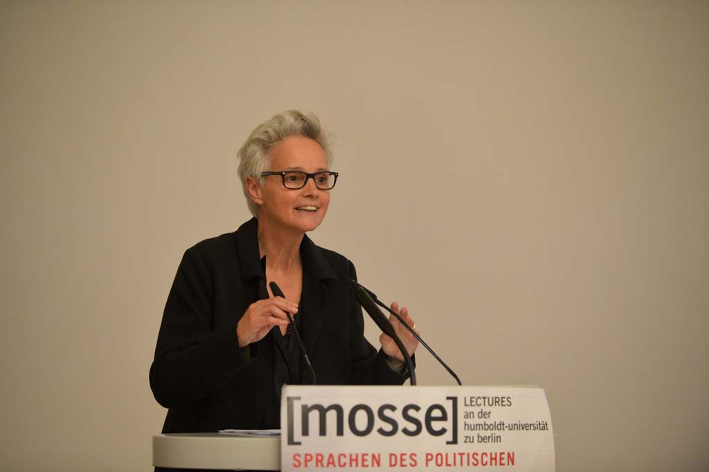 Elisabeth Wagner delivers the introduction