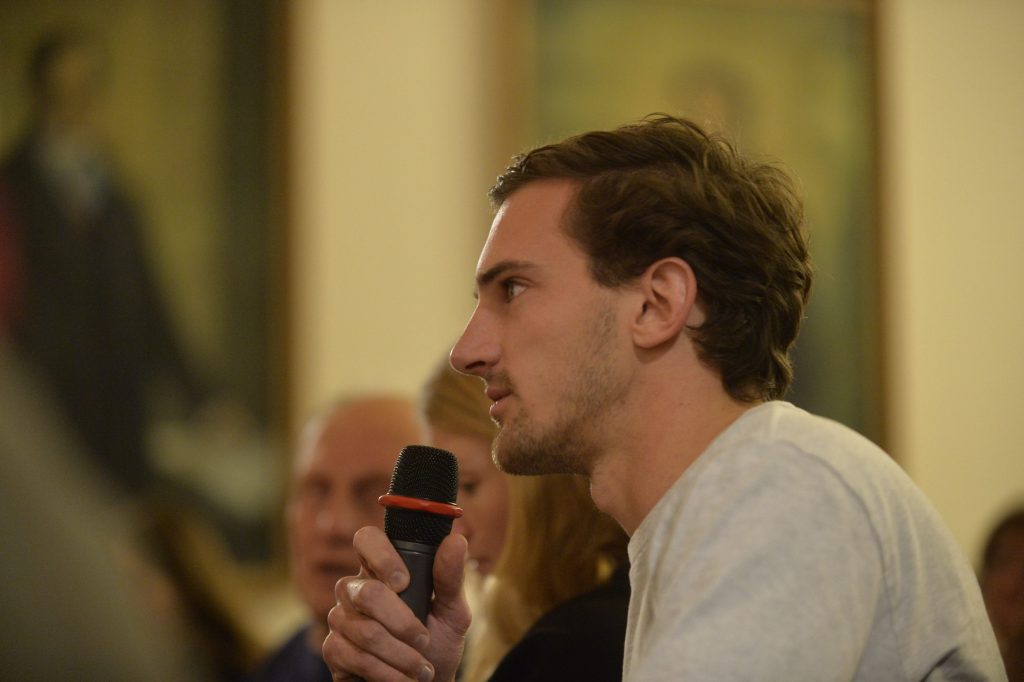 a question from the audience