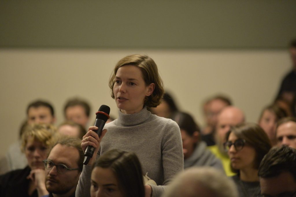 a question from the audience