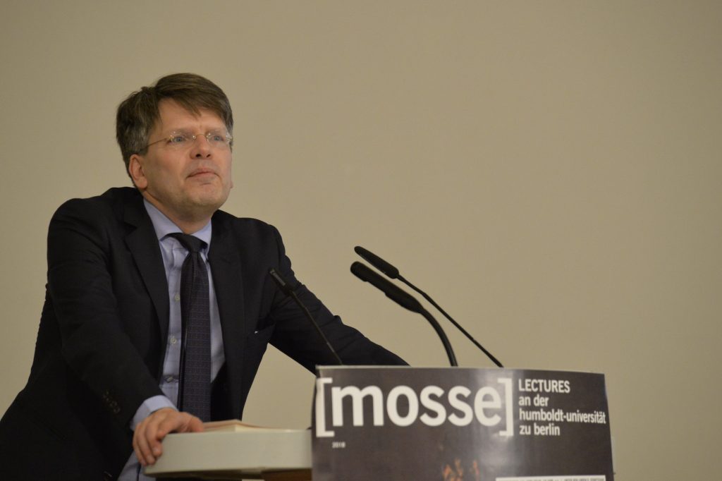 Möllers delivers his lecture