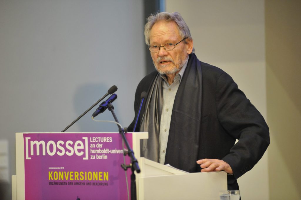 Briegleb lectures from the podium