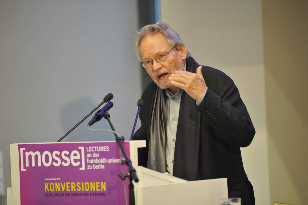 Briegleb lectures from the podium