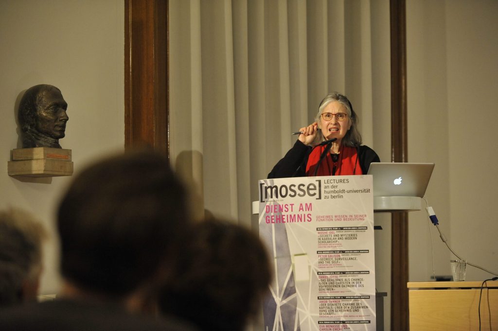 Daston addresses the audience