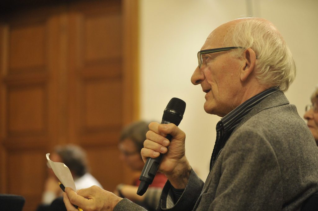 a question from the audience