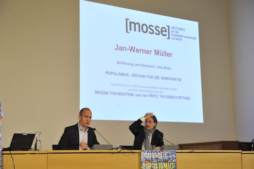 Jens Bisky and Jan-Werner Müller in conversation