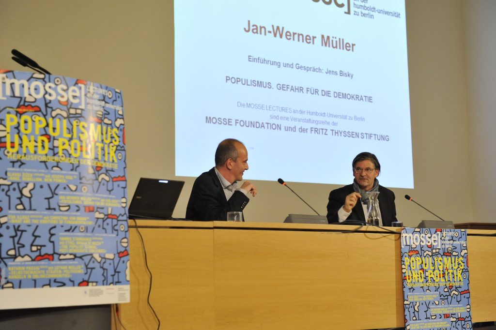Jens Bisky and Jan-Werner Müller in conversation