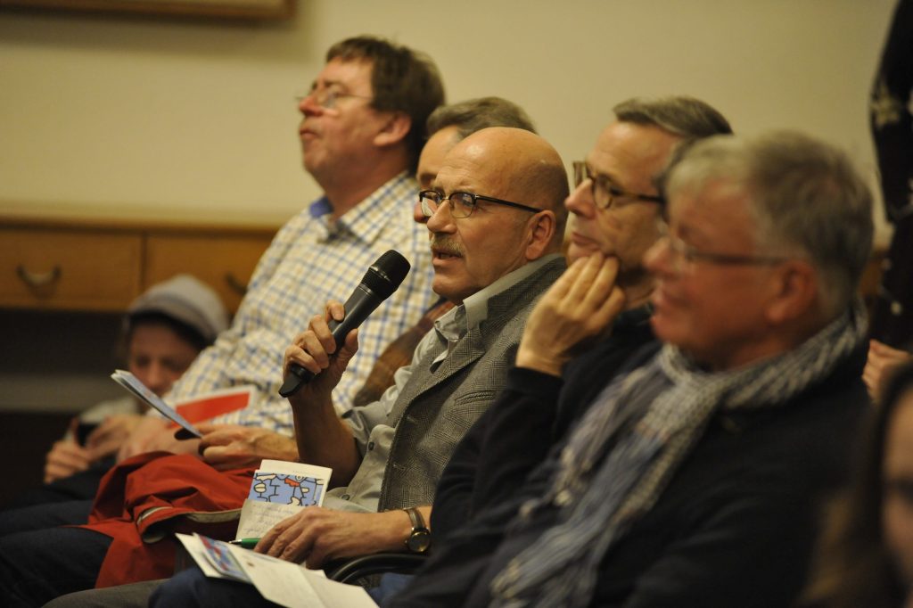 a question from the audience