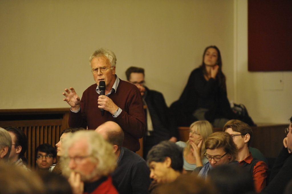 a question from the audience