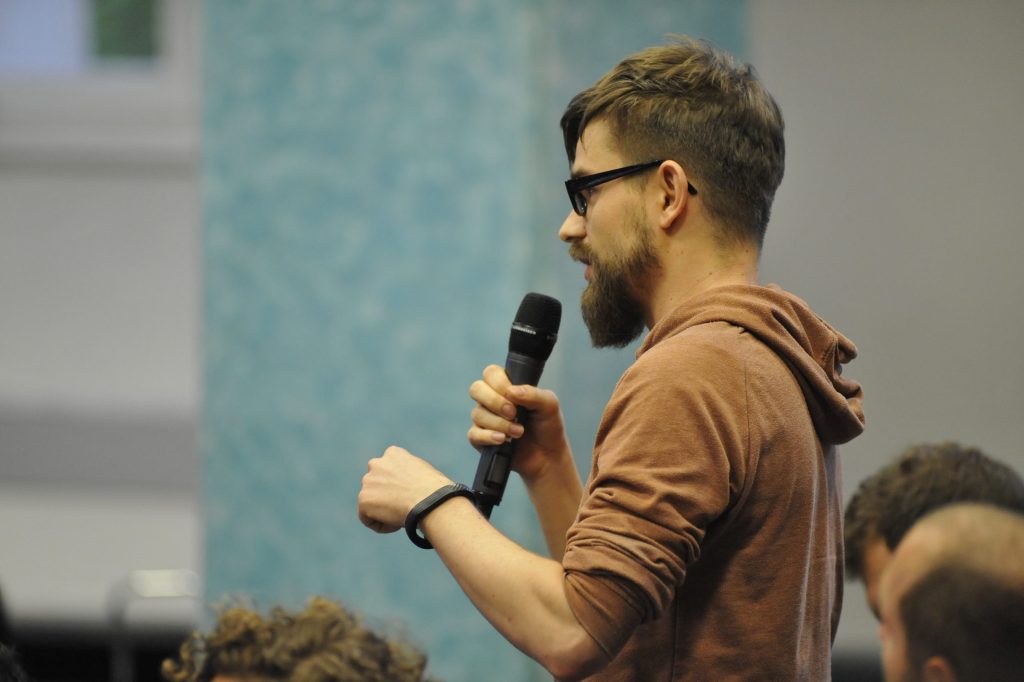 a question from the audience