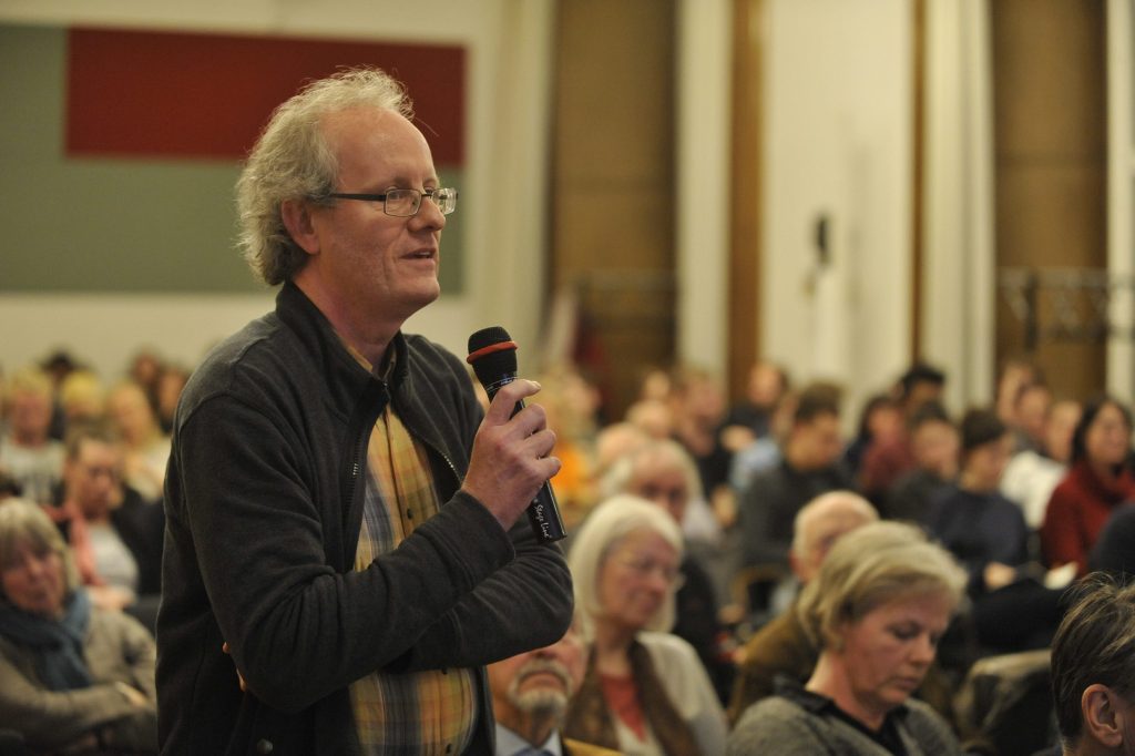 a question from the audience