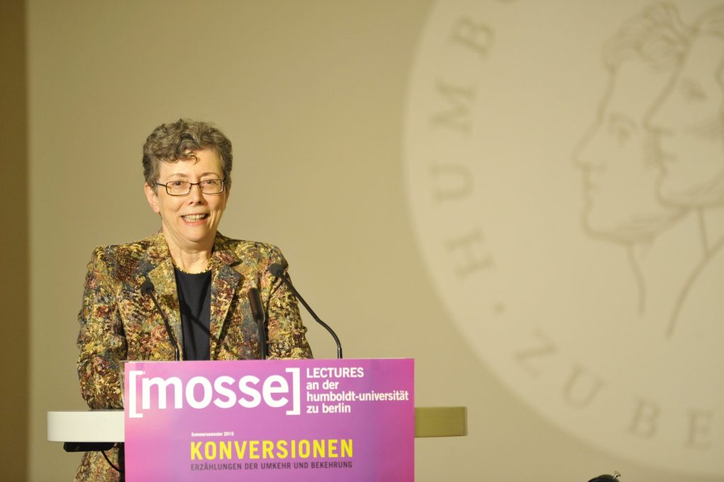 Stroumsa lectures from the podium