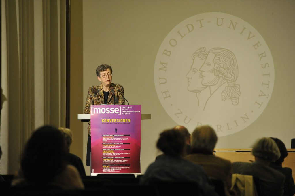 Stroumsa lectures from the podium