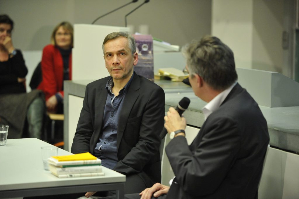 Seiler in conversation with Müller