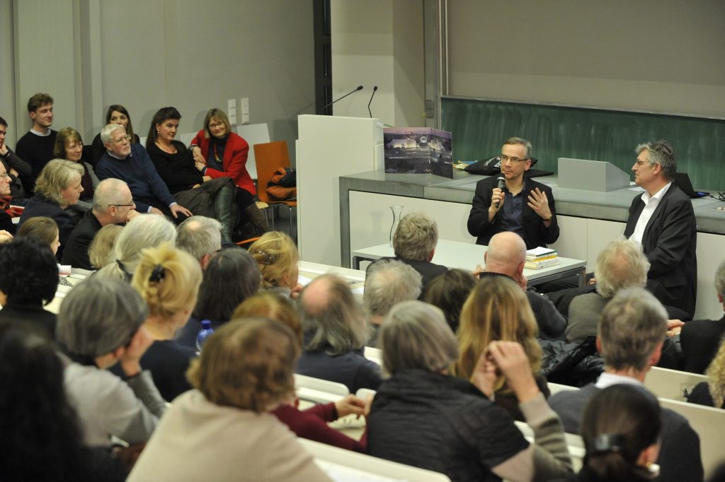 Seiler addresses the audience