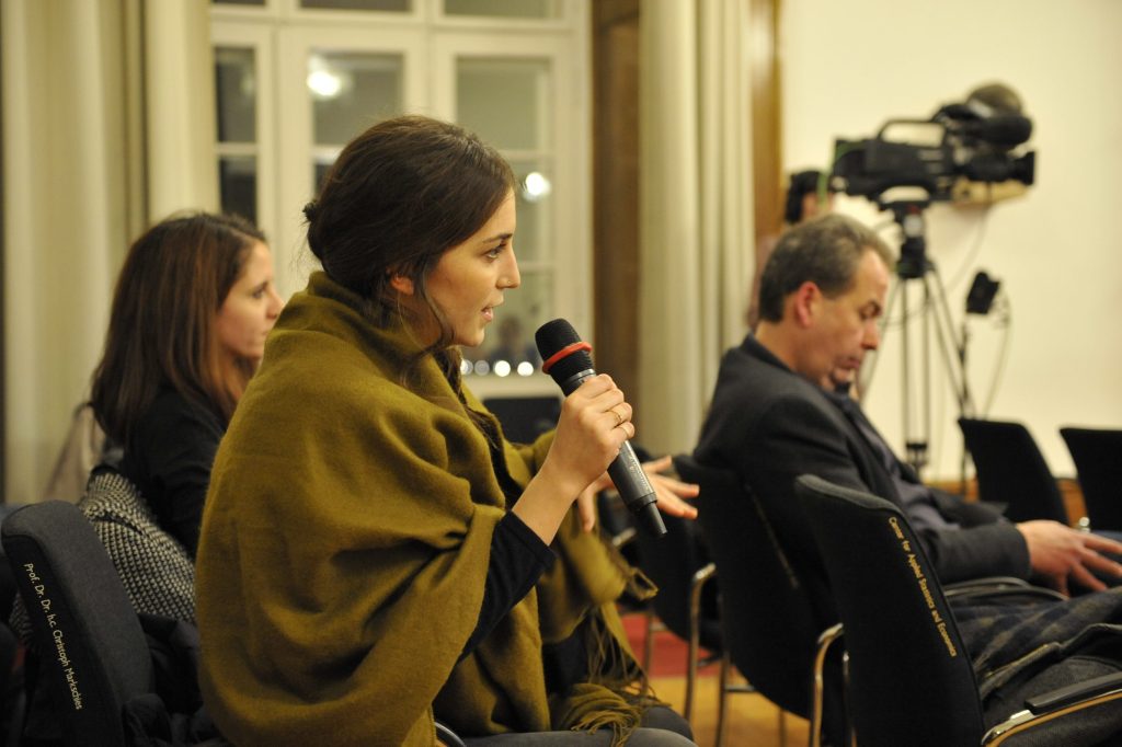 a question from the audience