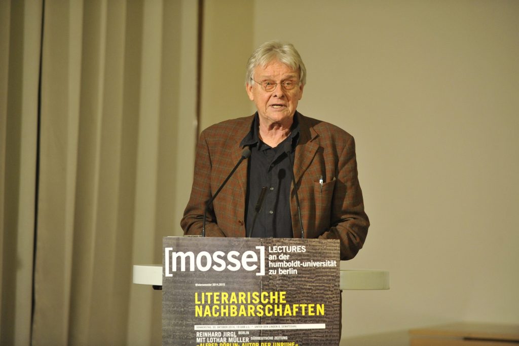 Klaus Scherpe's opening remarks