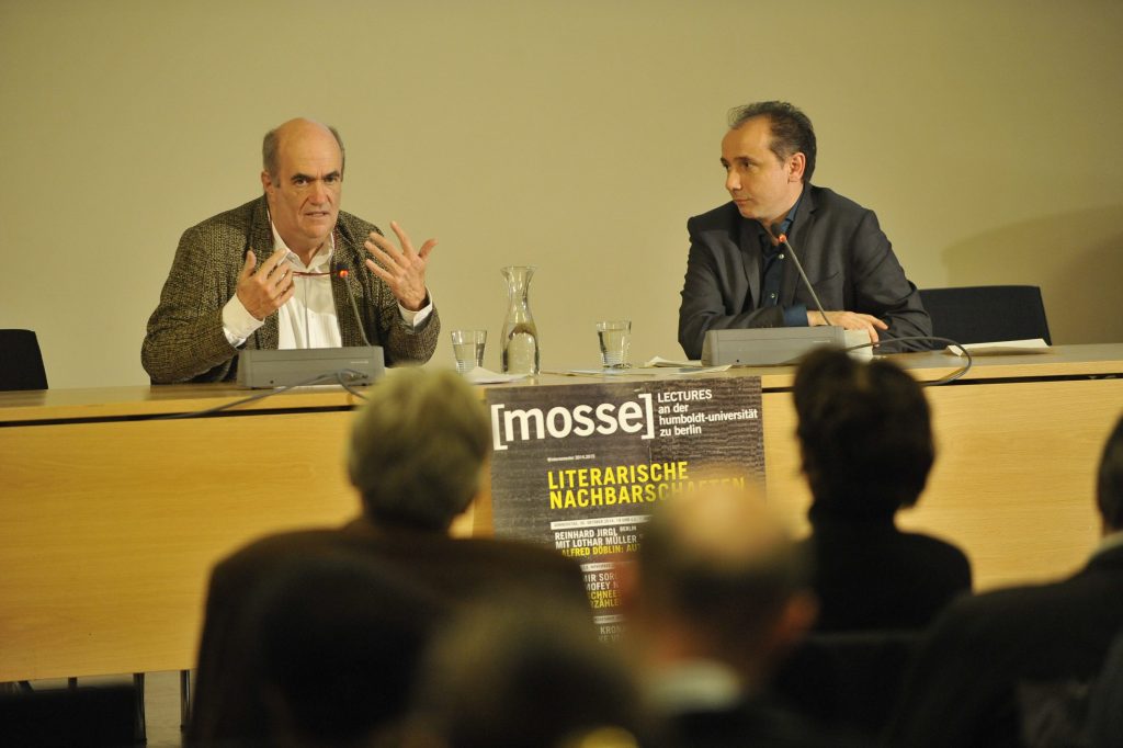 Toibin and Döring in conversation