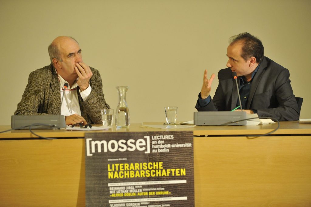 Toibin and Döring in conversation