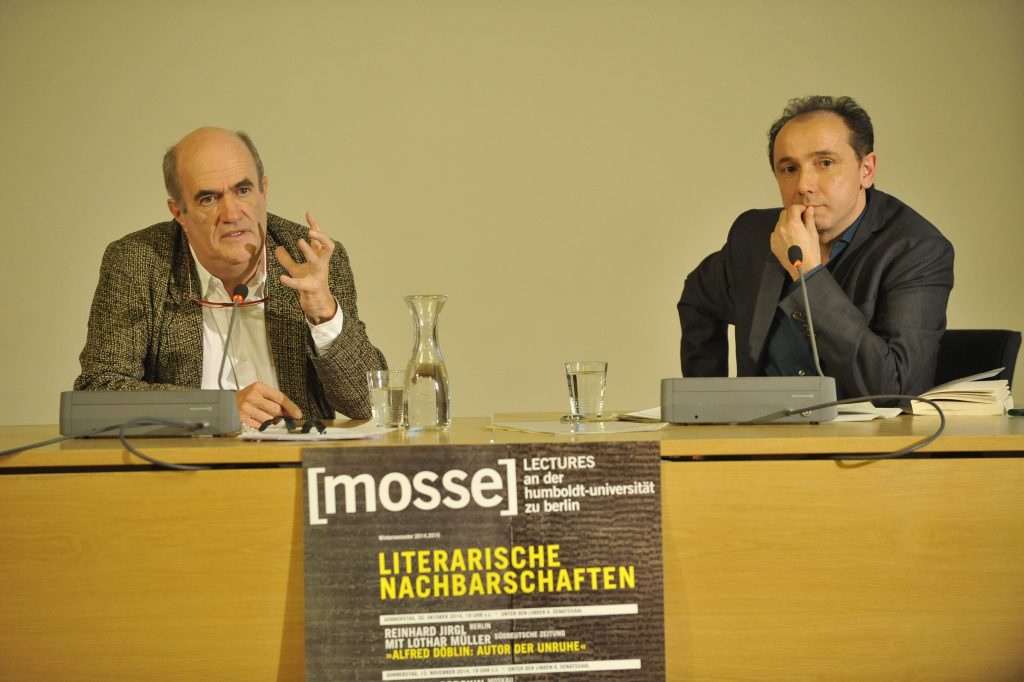 Toibin and Döring in conversation