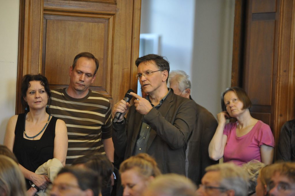 a question from the audience