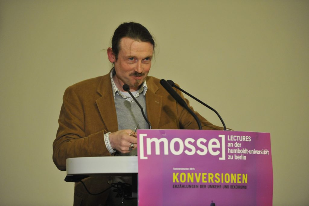 Christoph Peters lectures to the audience