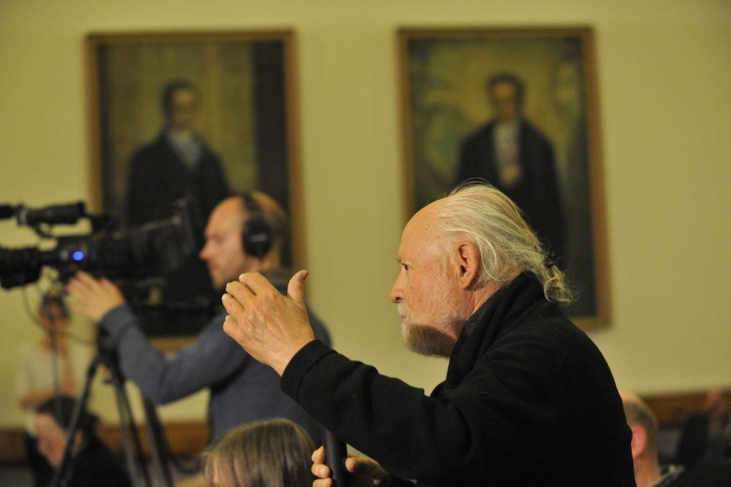 a question from the audience