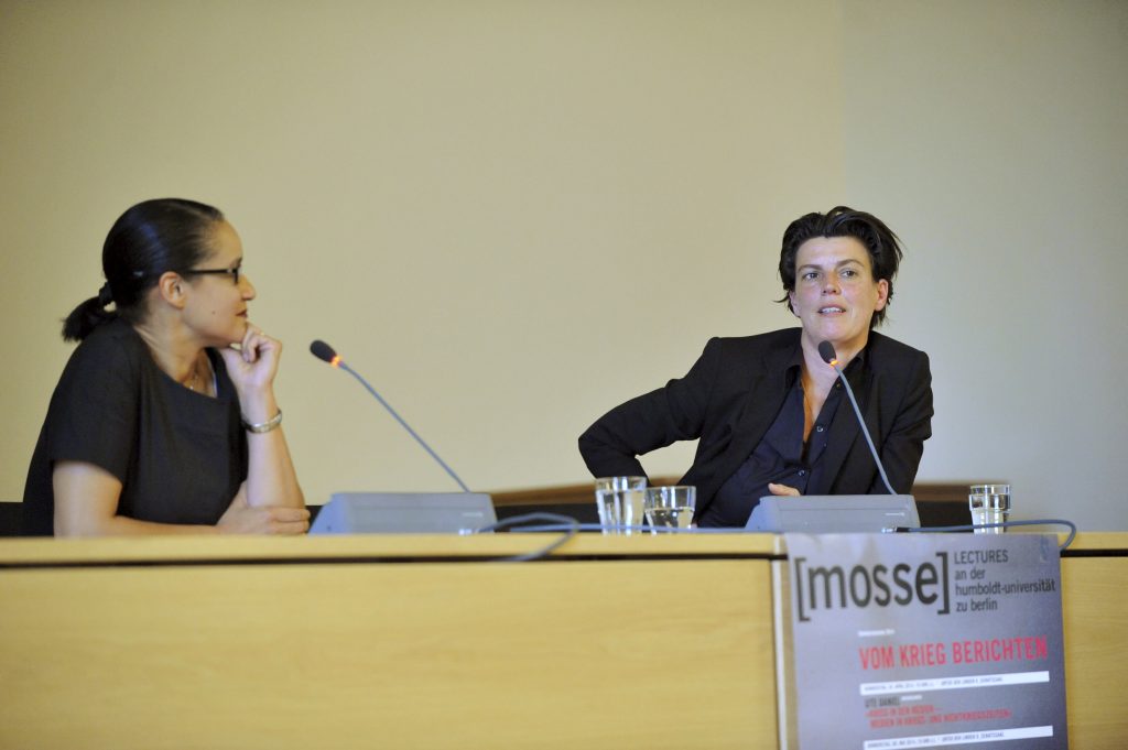 Emcke and de Mazza in conversation