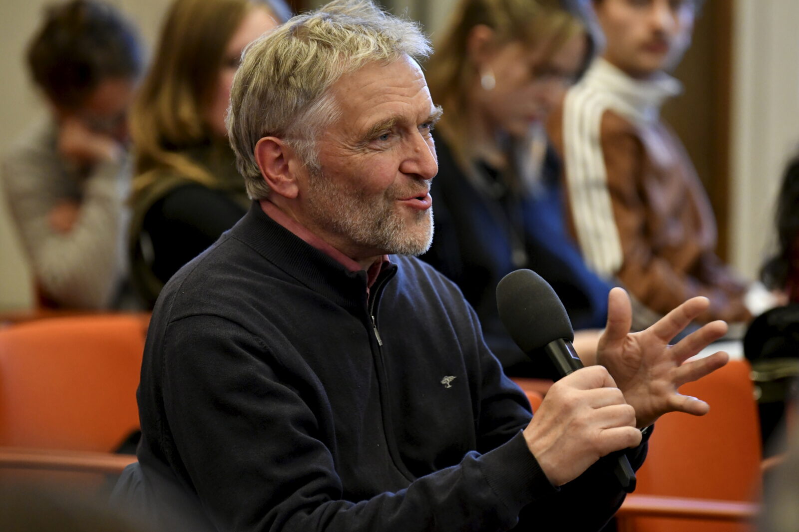 Question from the audience