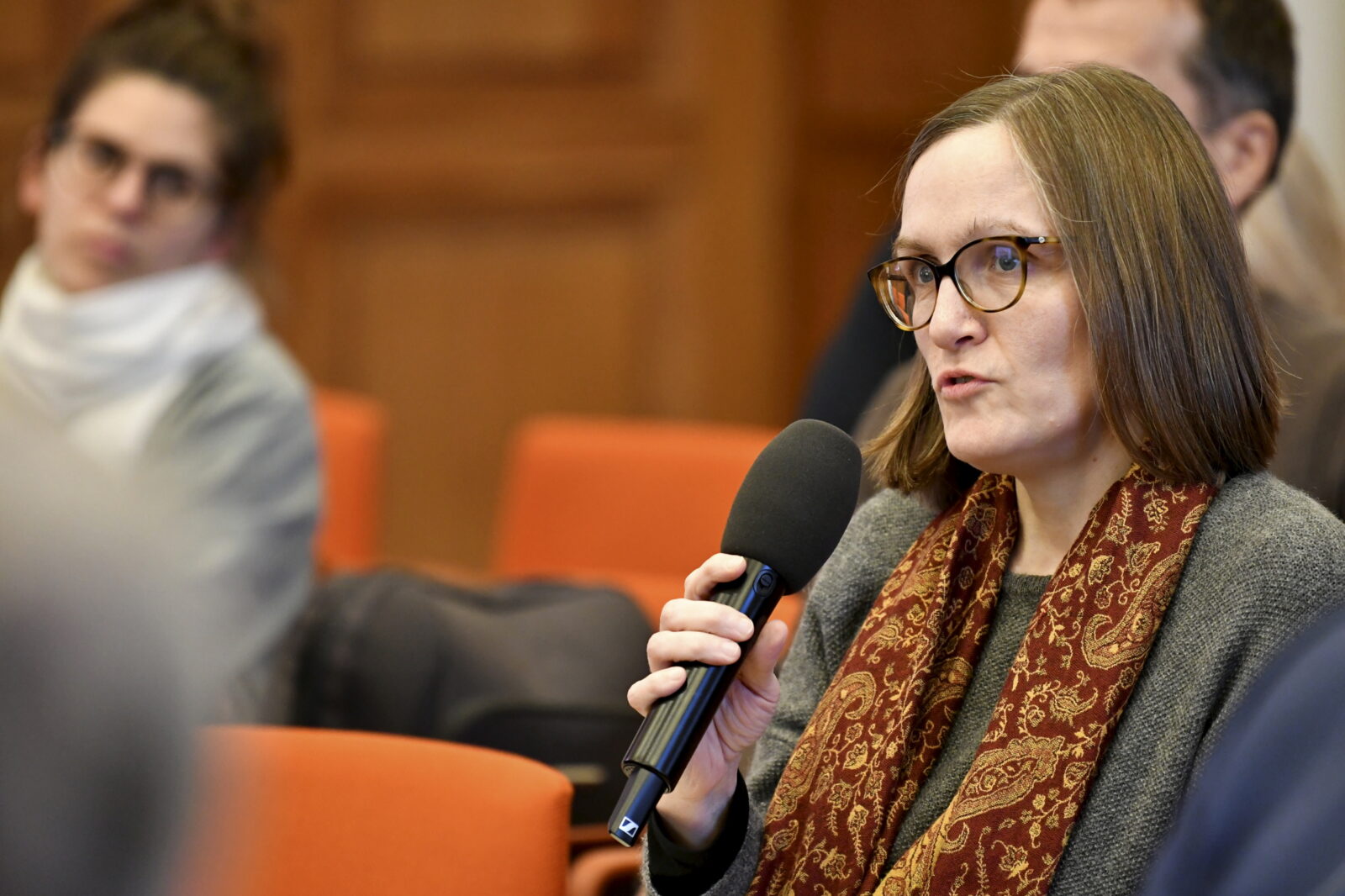 Question from the audience
