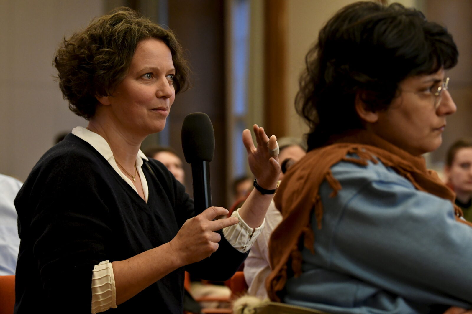 Question from the audience