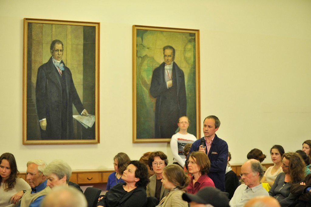 a question from the audience