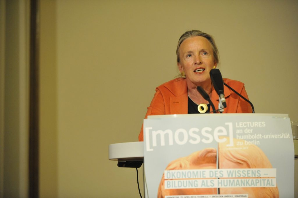 Ute Frevert delivers remarks