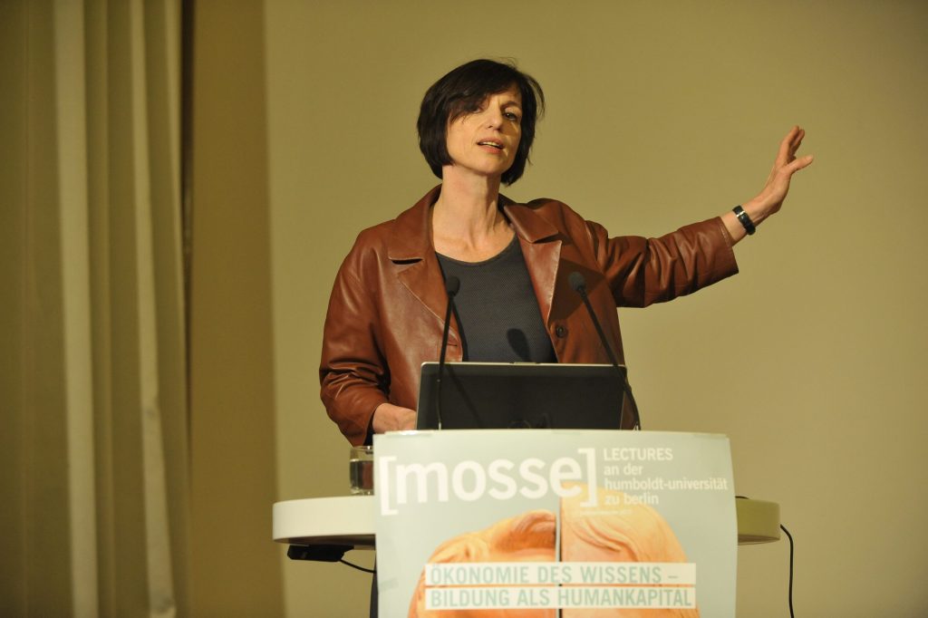 Jutta Allmendinger delivers the introduction