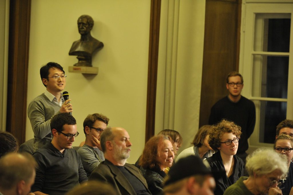 a question from the audience