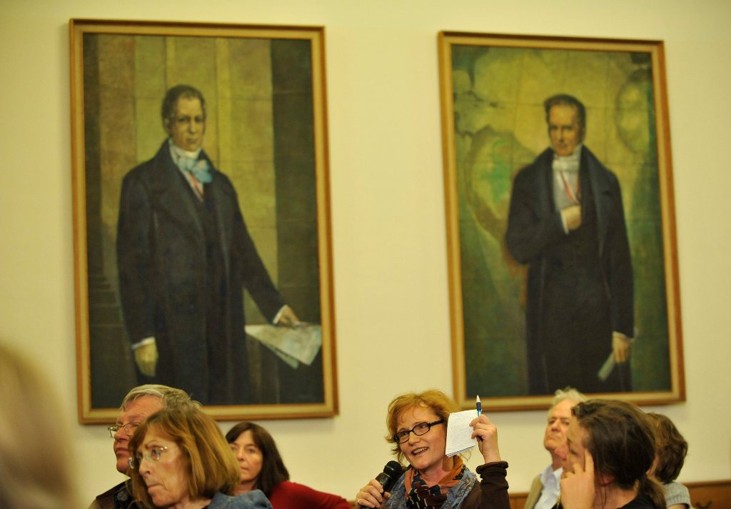 a question from the audience