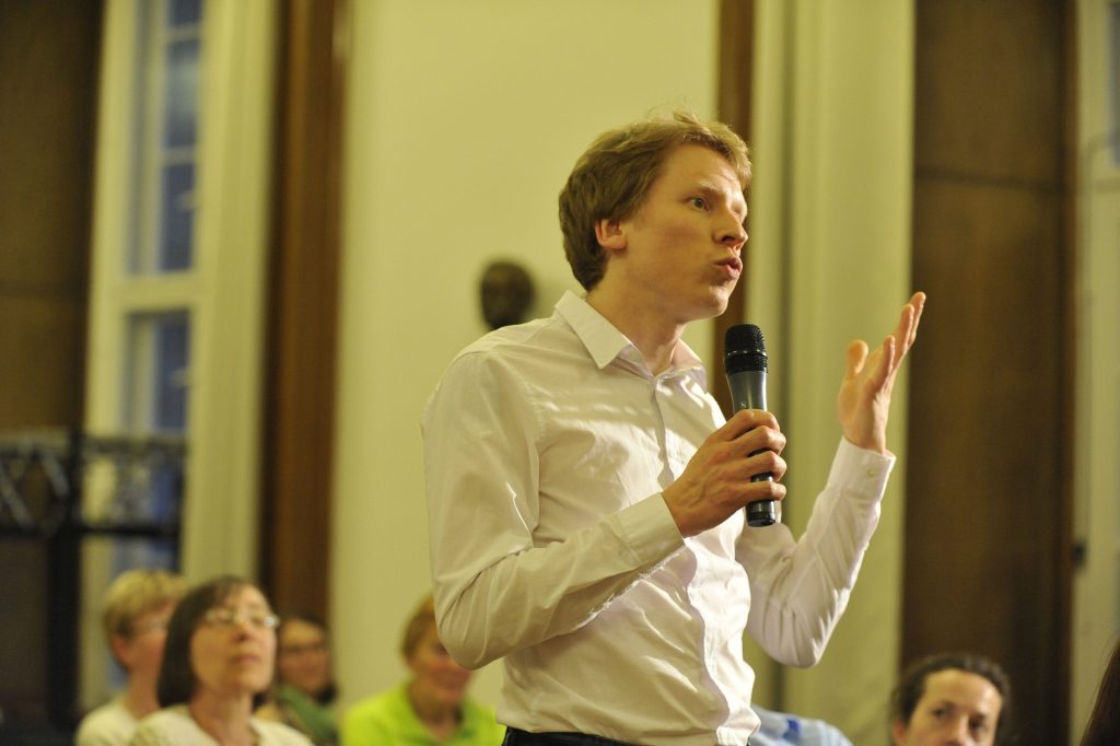 a question from the audience