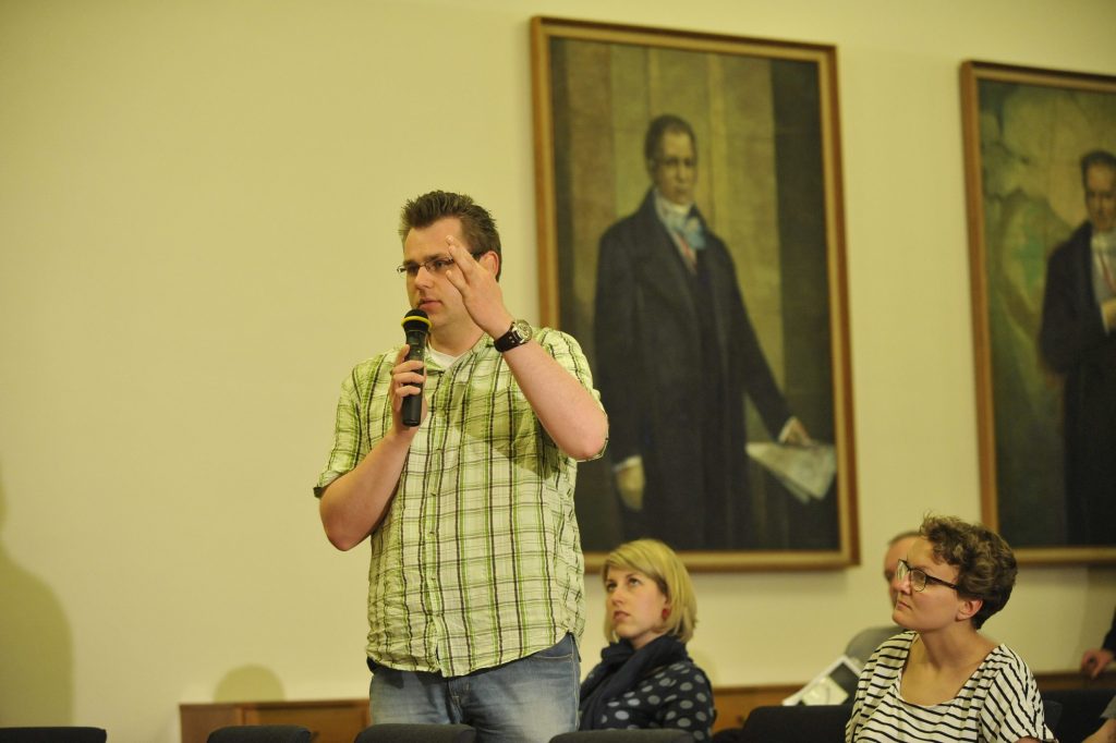a question from the audience