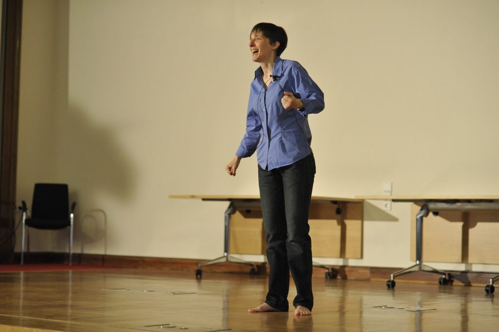 Kennedy during her performance