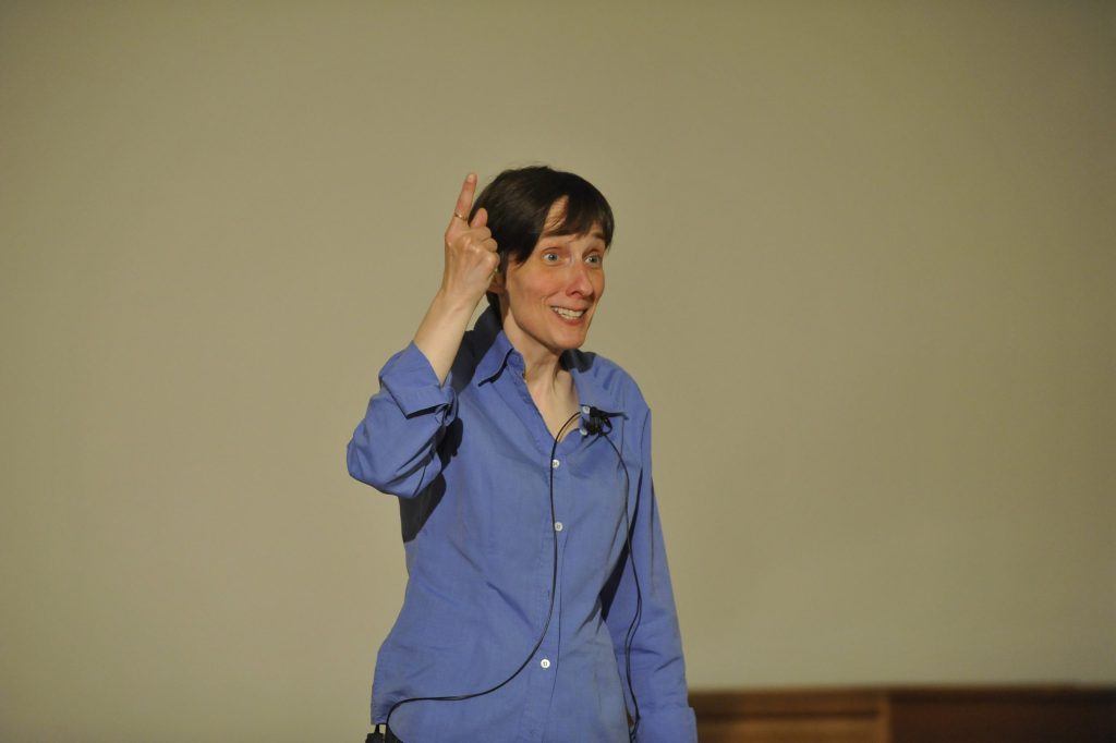 Kennedy during her performance