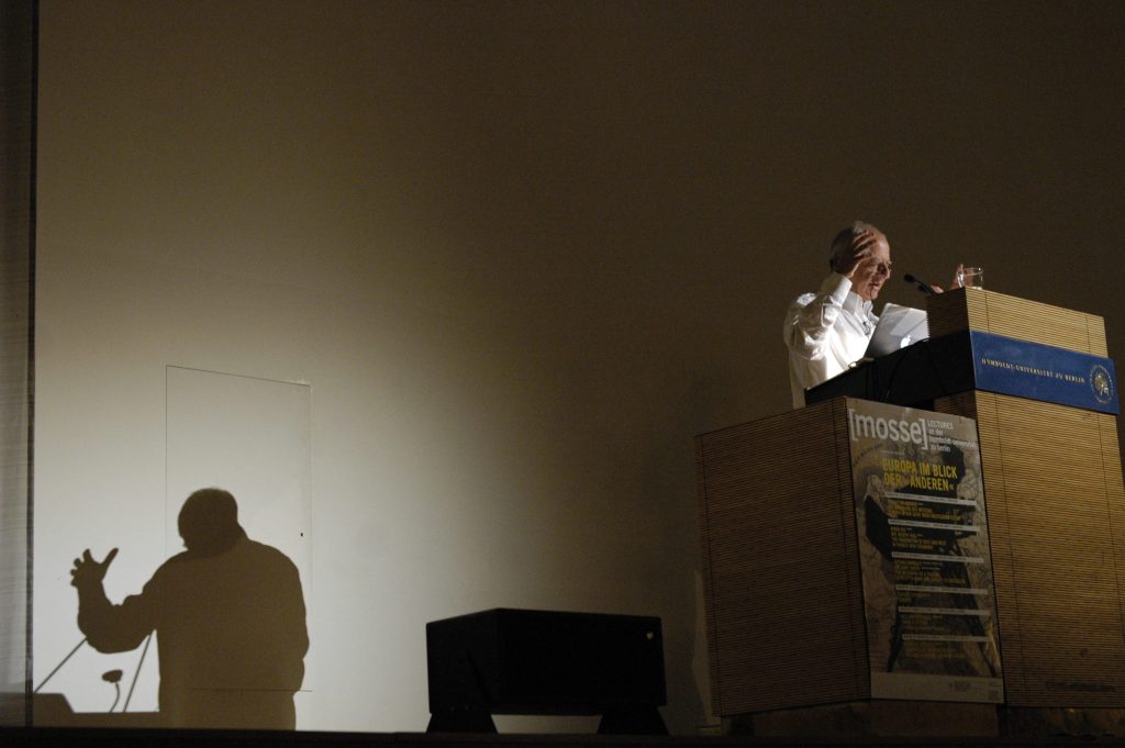 Kentridge and his shadow