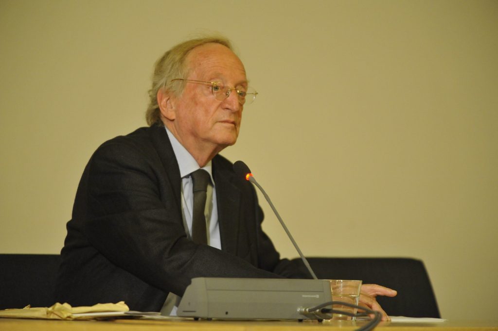 Margalit delivers his lecture