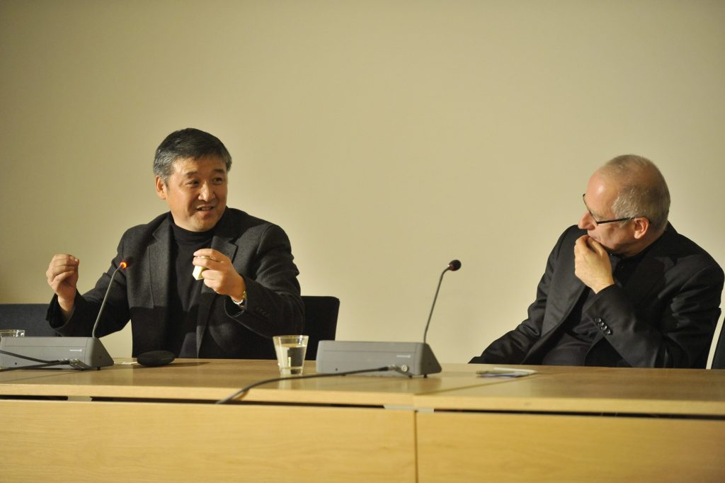 Hui and Vogl in conversation