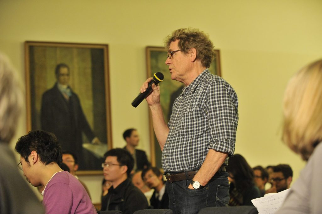 a question from the audience