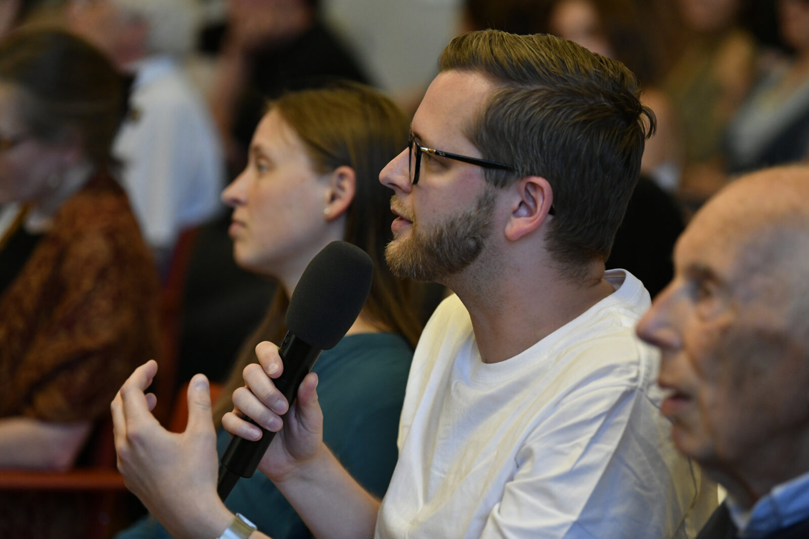 A question from the audience
