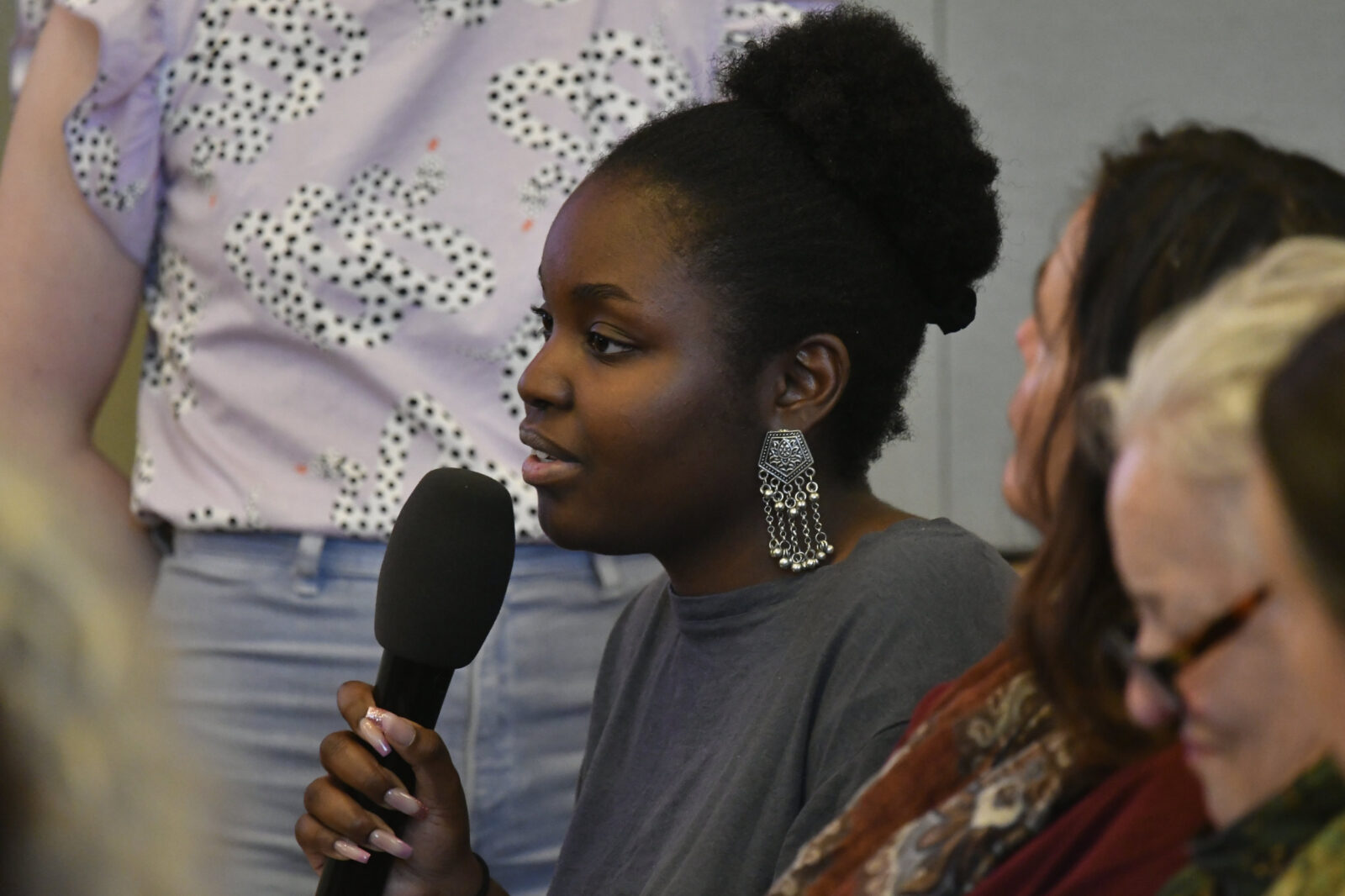 A question from the audience